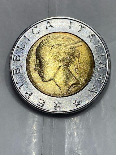 Italia 500 lire 1990 istat - 500,