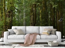 Adesivo murale 3D Green Forest