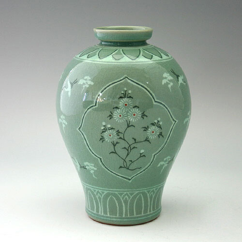 Vaso asiatico ceramica