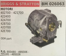 CARBURATORE A VASCHETTA BRUMAR