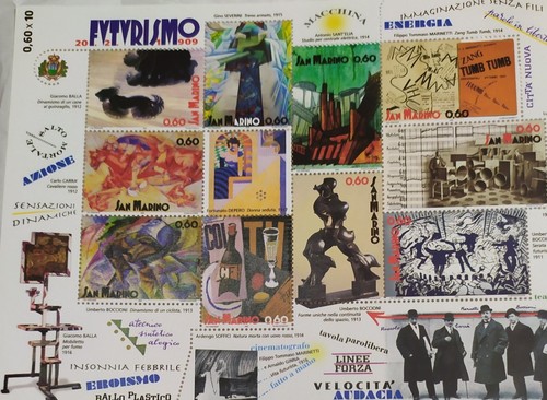Francobolli san marino 2009 - francobolli,