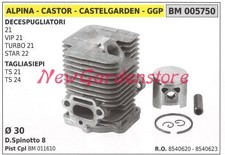 Cilindro pistone segmenti