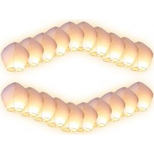 20 Lanterne Cinesi Volanti