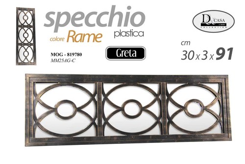 Specchio parete anticato - parete,