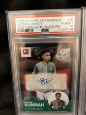 Justin Njinmah Auto/10 Rookie