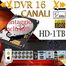 DVR 16 canali AHD/NVR