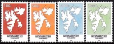 SVALBARD SPITSBERGEN 2020 MAPPE DEFINITIVE MNH FRANCOBOLLI LOCALI