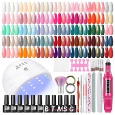 Kit uñas 53 pzs con lámpara
