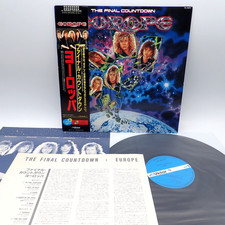 Europe ‎– The Final Countdown Japan LP OBI VINYL Victor ‎– VIL-28019