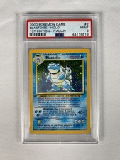 Pokèmon - Blastoise 2 | Holo Set Base 1ª Edizione ITALIANA | PSA 9