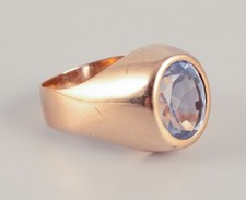 Anello in oro 18 carati ornato