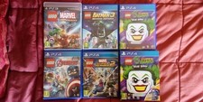 PS3 PS4 5 games Lego Batman DC Super Villains Marvel Super Heroes Avengers