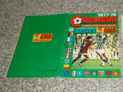 Album calciatori 1977 1978 - album,