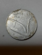 10 lire 1973 rara, per