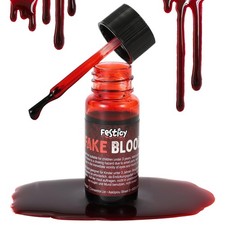 FESTICY Sangue Finto Halloween 15ml con Pennello I Sangue Finto Lavabile per