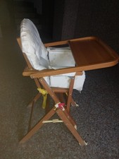 Foppapedretti Il Sediolone 70 x 54 x 95 cm Seggiolone per Bimbo - Naturale Legno