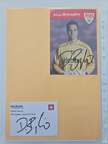 Diego benaglio xxl autografo - diego,