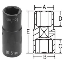 CHIAVE A BUSSOLA RINFORZATA