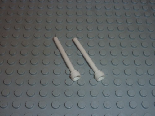 Lego white antenna 4h - x,