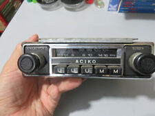 Autoradio Vintage 2 manopole ACIKO buonissime condizione estetiche