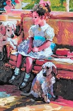 Quadro olio su tela dipinto