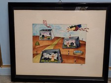 ACQUERELLO SU CARTA GIULIANO