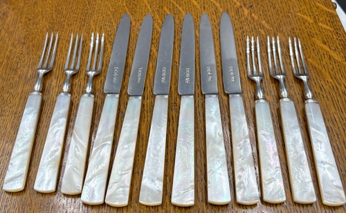 Set posate mangiafrutta in - set, 6