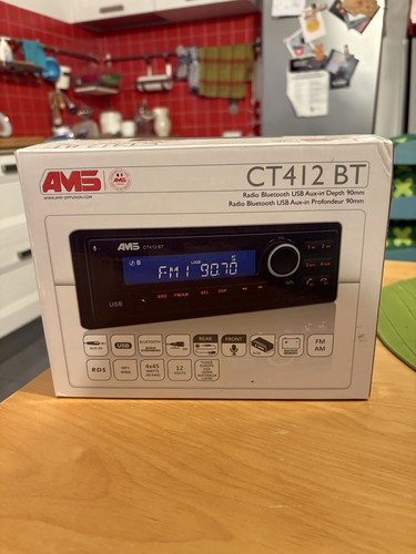 Autoradio ams ct412 - autoradio, bt