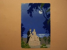 G. Meschini  (Dipinta a mano)  Cartolina d'epoca - Formato piccolo