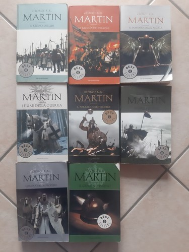 Lotto libri della serie - lotto, 8