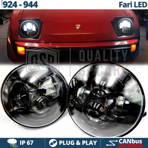 Fari led per porsche - 2, 7''