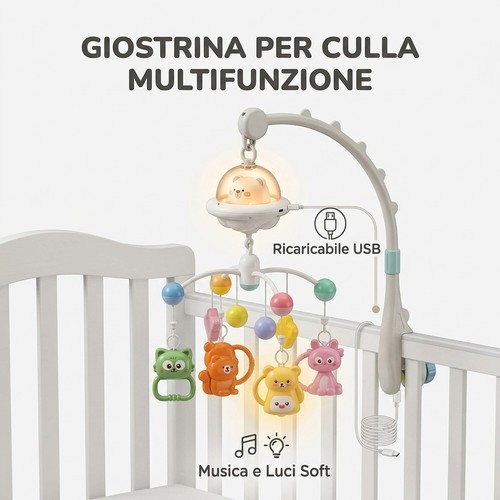 Giostrina culla neonati - giostrina,