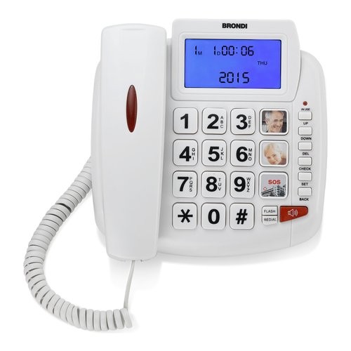 Brondi telefono fisso bravo - telefono,