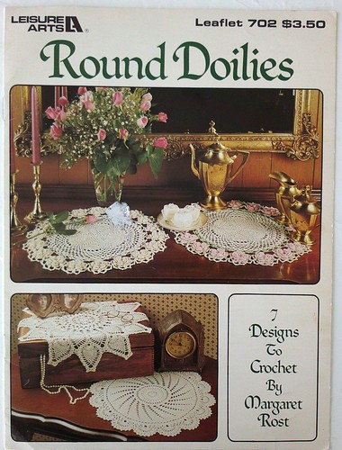 Leisure arts round doilies - arts, 7