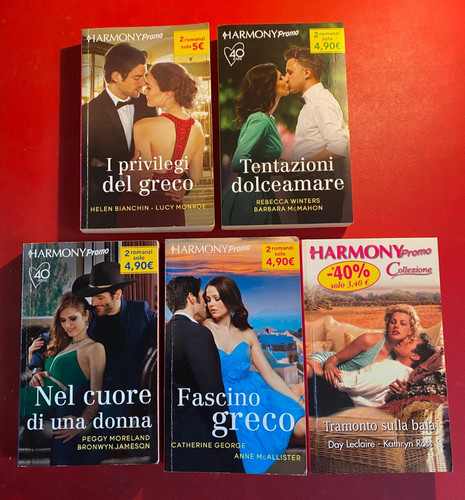 Harmony promo lotto libri - 5,