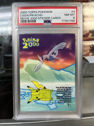 Topps pokemon film 2000 - pokemon, il
