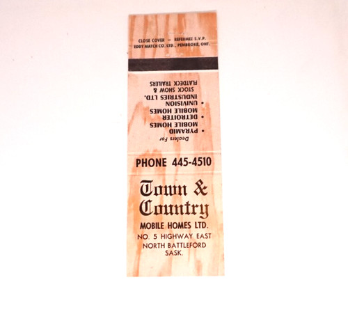 Matchbook town country - matchbook, &