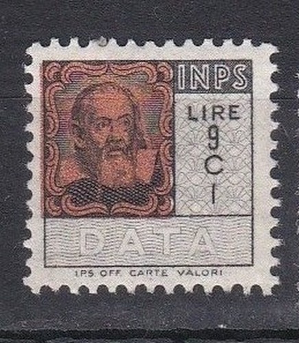 Italia 1963 marca da - -, bollo