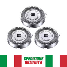 3x Testine di Ricambio SH30/50/52 per Rasoio Philips Serie 1000 2000 3000 5000