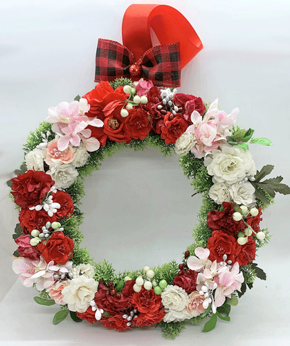 Ghirlanda fiori 111 32 - ghirlanda,