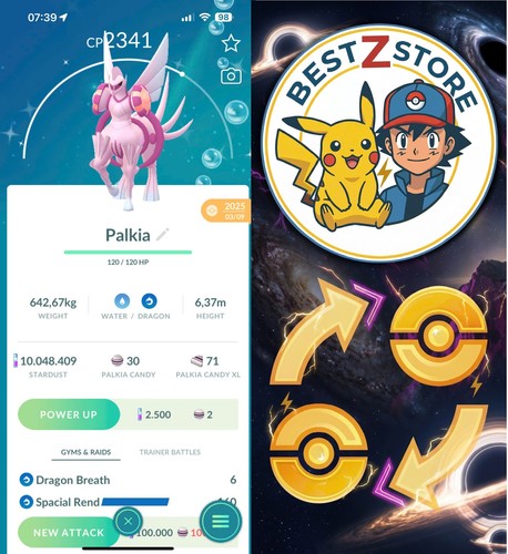 Pogo shiny dialga - shiny,