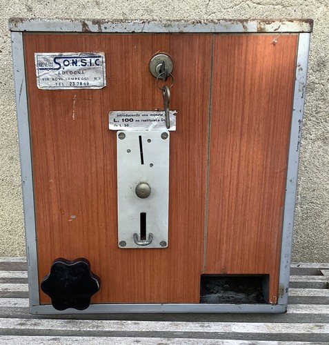 Gettoniera meccanica vintage - gettoniera,
