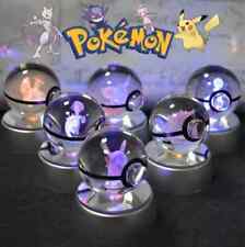 ✅ Sfera di Cristallo 3D Pokemon CRYSTAL BALL PIKACHU GENGAR MEWTO - FUORI TUTTO✅