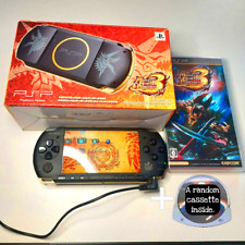 BUONO! PSP-3000 Monster Hunter 3rd Limited Edition Console Set Box, Caricabat...