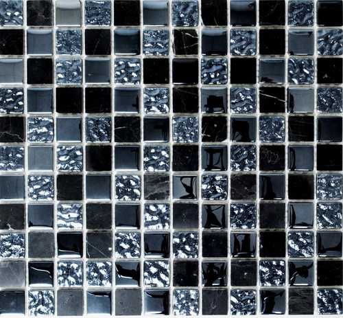 Mosaico piastrella vetro - piastrella,