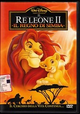 IL RE LEONE II (2) IL REGNO DI SIMBA Z8 34549 Dvd 1° Ed. WARNER COME NUOVO
