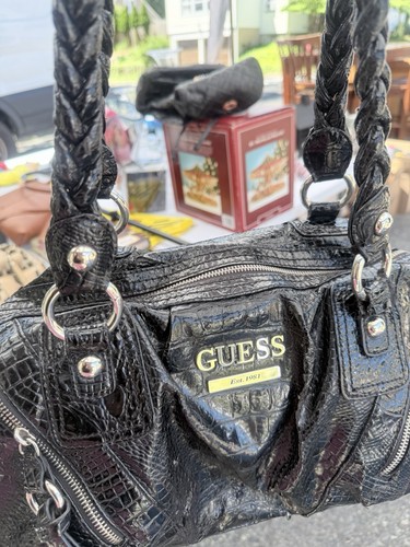 Borsa guess nera stampa - borsa,