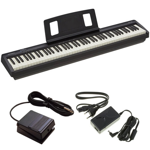 Roland black pianoforte - roland,