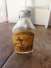 Bottiglia Vetro Sapone Detersivo Smacchiatore Vela Bologna Vintage Collezionismo