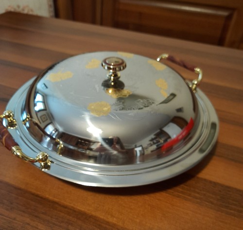 Vassoio acciaio inox con - acciaio,